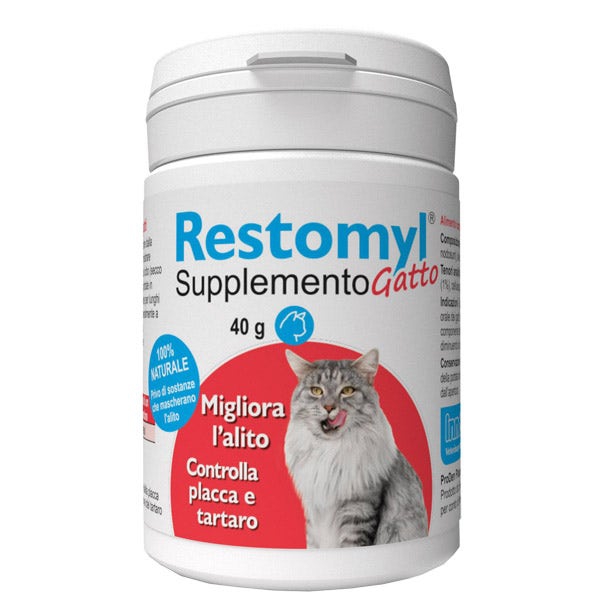 Restomyl Supplemento Alitosi Gatto 40g