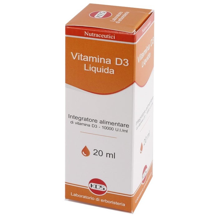 Kos Vitamina D Liquida 20ml 10000UI/ml