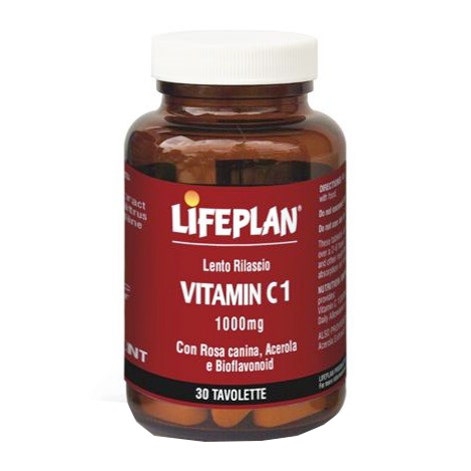 LifePlan Vitamin C1 Integratore Vitaminico 30 Tavolette