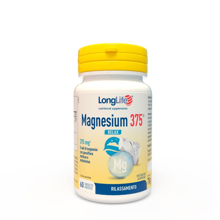 Longlife Magnesium 375 Relax 60 Tavolette Rivestite