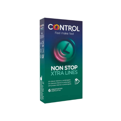 Control No Stop Xtra Lines 6 Preservativi
