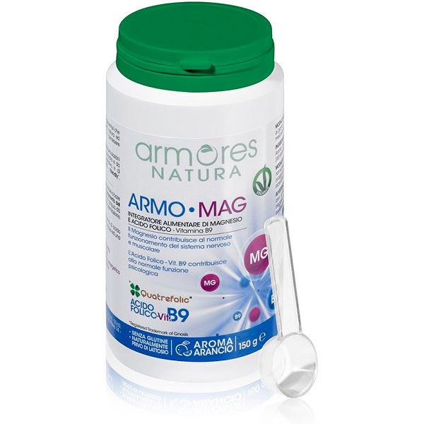 Armores Natura Armo-Mag Integratore Magnesio e Acido Folico 150 g