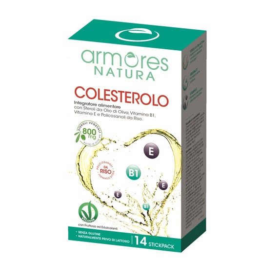 Armores Natura Colesterolo Integratore Alimentare 14 Stickpack