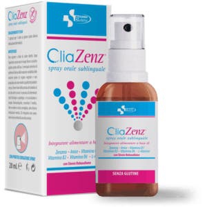 Cliazenz Spray Orale Sublinguale Integratore Benessere Gastrointestinale 30 ml
