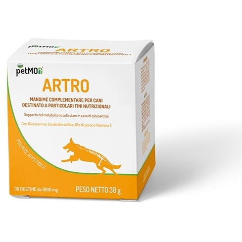 Petmod Artro Mangime Complementare Per Supporto Metabolismo Articolare Cani 30 B