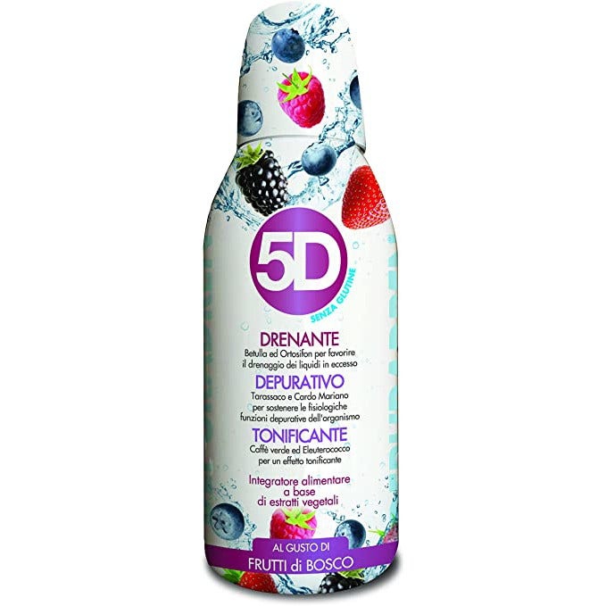 5D Depuradren Frutti Bosco Integratore Depurativo Drenante 500 ml