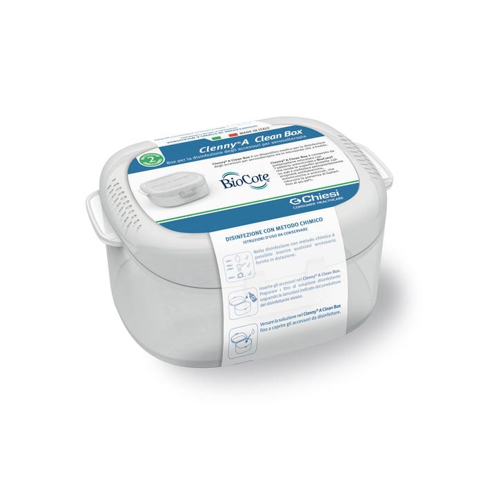 Clenny A Clean Box per Disinfezione Accessori Aerosolterapia