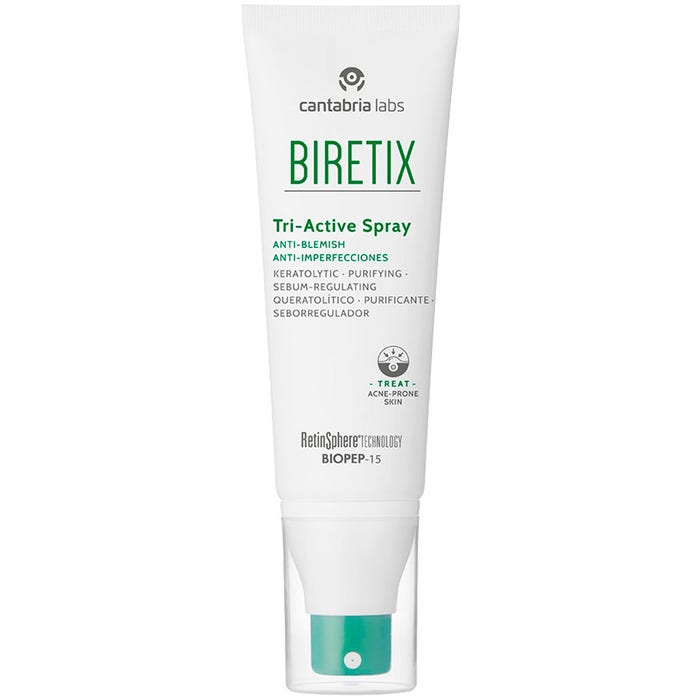 Biretix Triactive Spray Esfoliante Idratante Pelle Acneica 100 ml