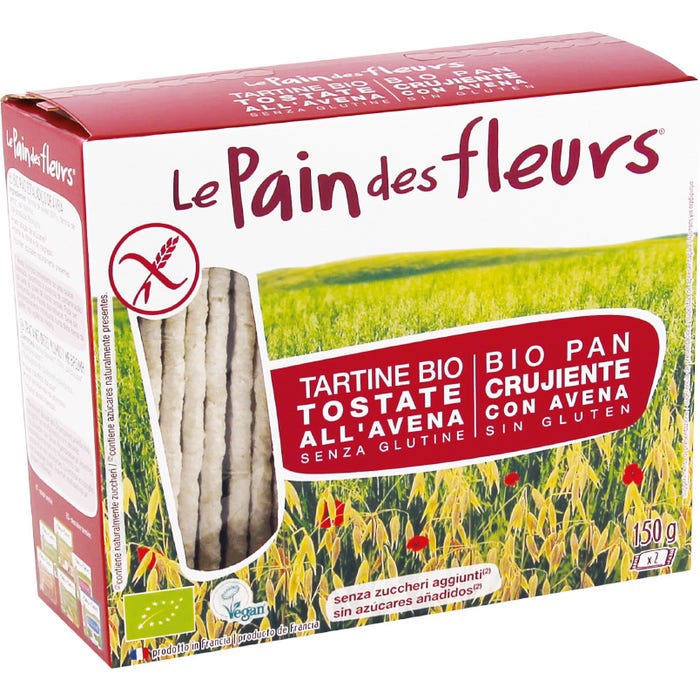 Primeal Pain Des Fleurs Tartine Tostate Avena 150g