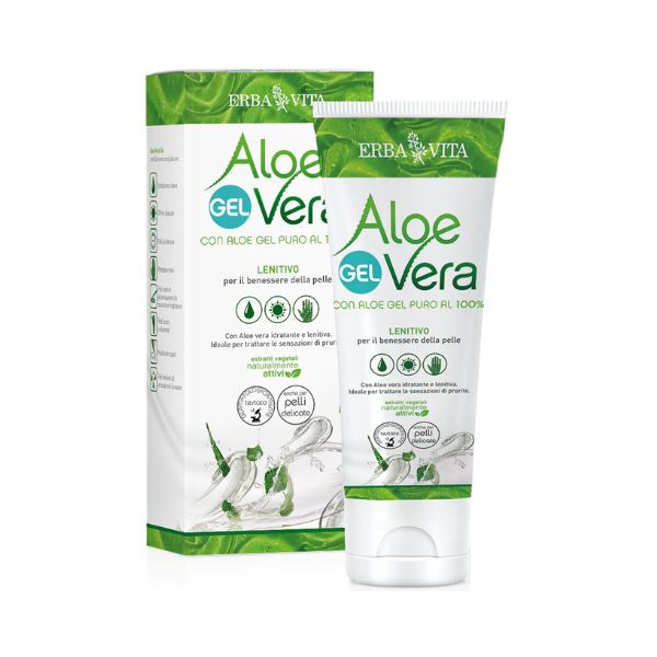 Erba Vita Aloe Vera Gel Lenitivo Protettivo Idratante 200 ml
