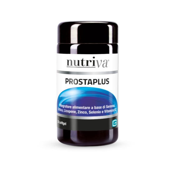 Nutriva Prostaplus Integratore per la Prostata 30 Compresse Softgel