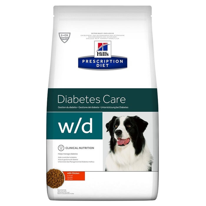 Hill's Prescription Diet W/D Diabetes Care Crocchette Pollo Per Cani 1,5kg