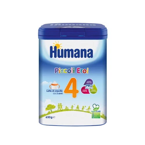 Humana 4 Probalance Piccoli Eroi Latte Di Crescita 650g 2Anni+