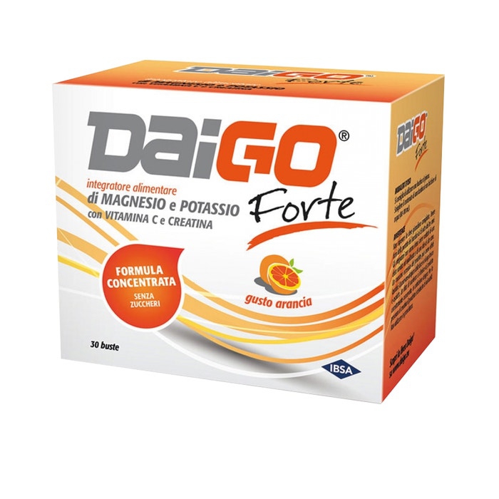 Daigo Forte Integratore Magnesio e Potassio Senza Zucchero 30 Bustine