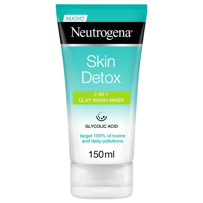 Neutrogena Skin Detox Maschera Purificante all'Argilla 2in1 150 ml
