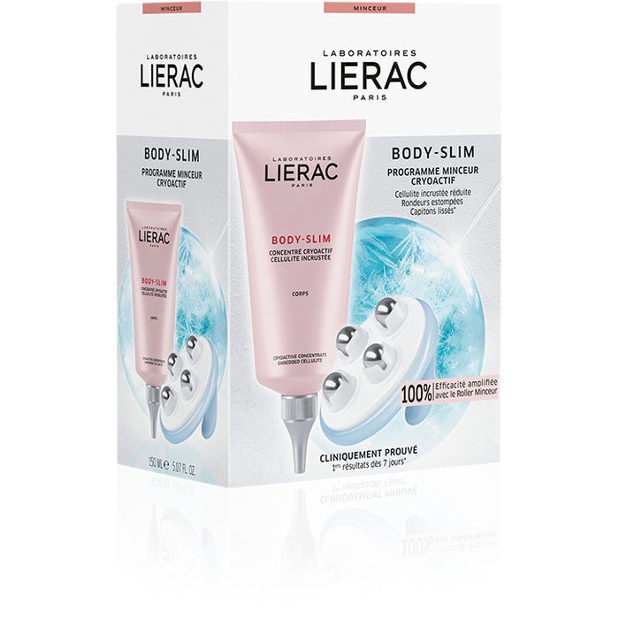 Lierac Body Slim Concentrato Crioattivo Cellulite Resistente 150 ml + Massaggiat