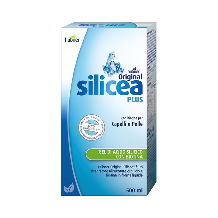 Hubner Original Silicea Plus Gel Integratore Pelle Capelli e Unghie 500 ml