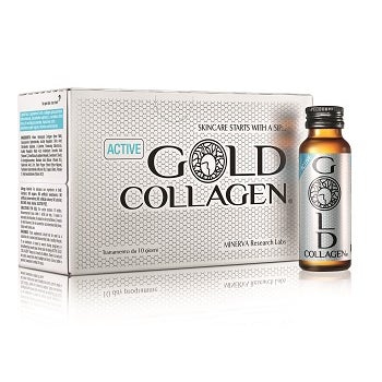 Gold Collagen Active Integratore 10 Flaconcini