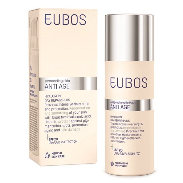 Eubos Hyaluron Repair e Protect SPF 20 Crema Anti-Age 50 ml