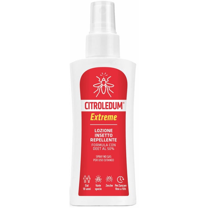 Citroledum Extreme Lozione Spray Repellente Insetto 100 ml
