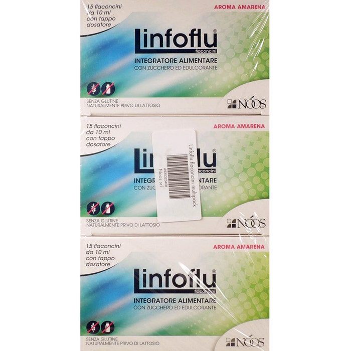 Linfoflu PROMO Multipack Integratore Difese Immunitarie 6x15 Flaconcini