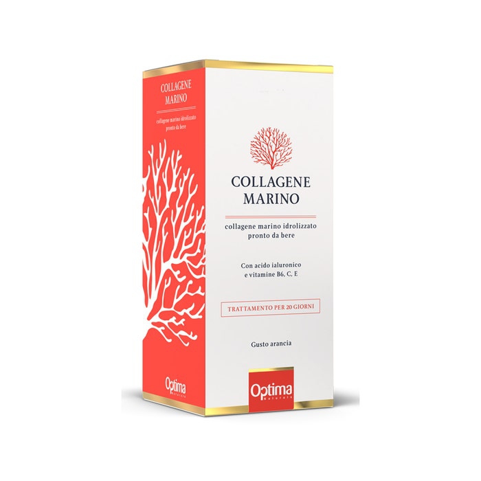 Optima Collagene Marino Liquido Integratore Benessere Pelle Unghie e Capelli 500