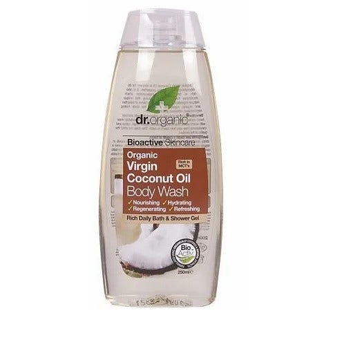 Dr. Organic Virgin Coconut Oil Body Wash Detergente Corpo 250 ml