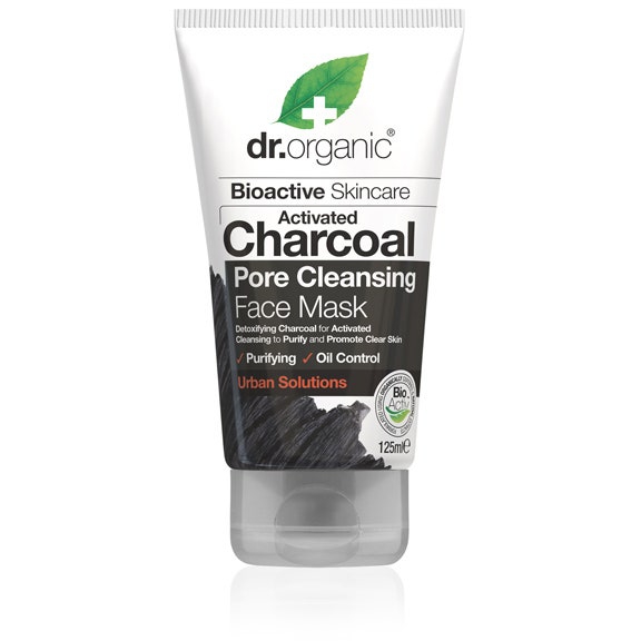 Dr. Organic Charcoal Maschera Viso Purificante al Carbone Attivo 125 ml