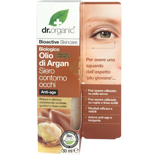 Dr. Organic Argan Siero Contorno Occhi Antiage 30 ml