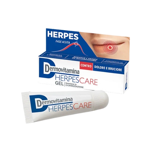 Dermovitamina Herpes Care Gel Cicatrizzante Labbra 8 ml