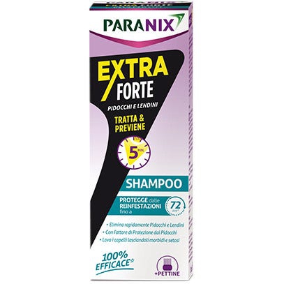 Paranix Shampoo Extra Forte Per Pidocchi/Lendini Regolamento MDR 200ml