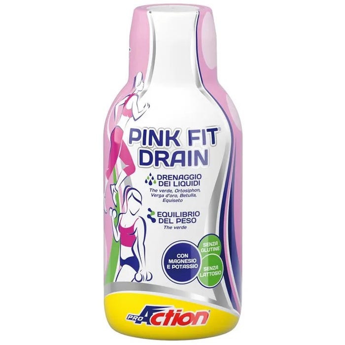 Proaction Pink Fit Drain 500ml