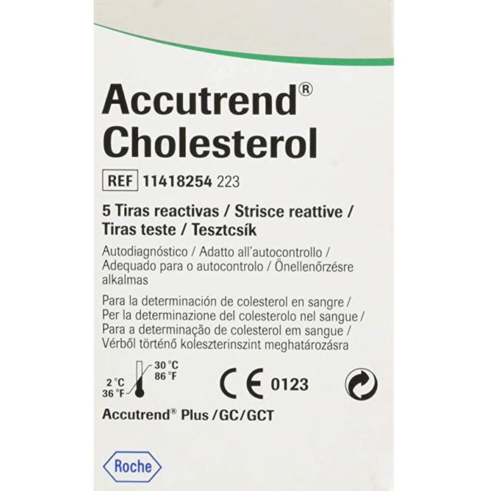 Accutrend Test Colesterolo 5 Strisce