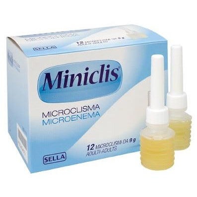 Miniclis Adulti 9g 12 Microclismi CL II