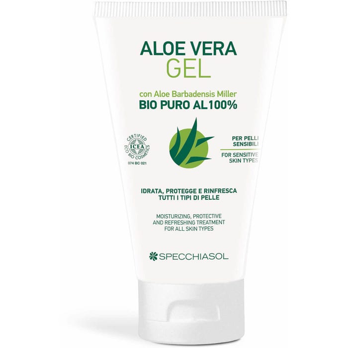 Specchisaol Aloe Vera Gel Corpo Bio Puro 100% 150ml