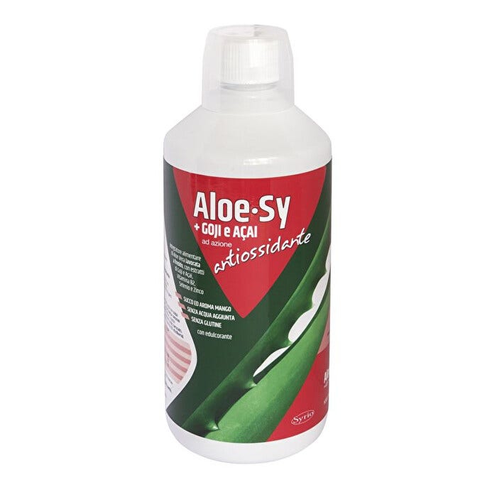 Syrio Aloe Vera Sy + Goji e Acai Integratore Antiossidante 1000 ml