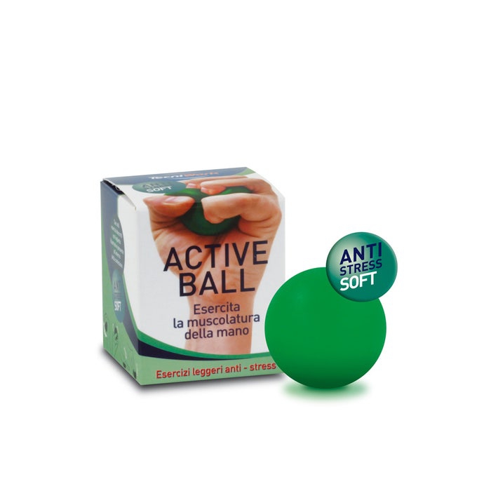 Tecniwork Active Ball Soft Verde Sfera Antistress