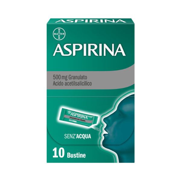 Aspirina 500 Mg Granulato 10 Bustine