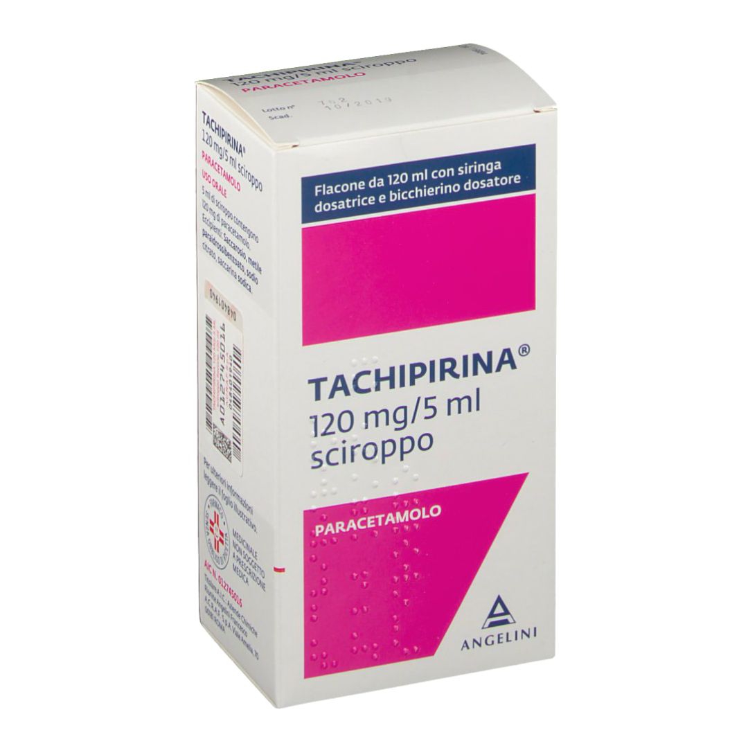 Tachipirina 120 Mg/5 Ml Sciroppo Flacone 120 Ml