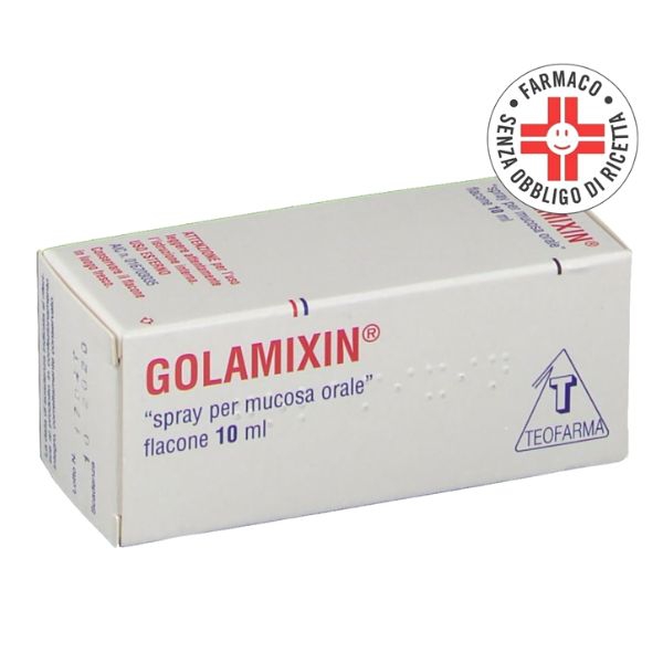Golamixin Spray Per Mucosa Orale Flacone 10 Ml