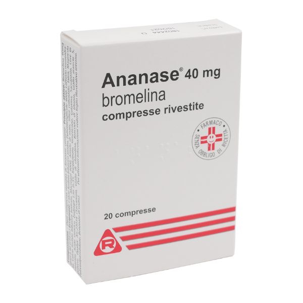 Ananase 40 Mg Compresse Rivestite 20 Compresse Rivestite