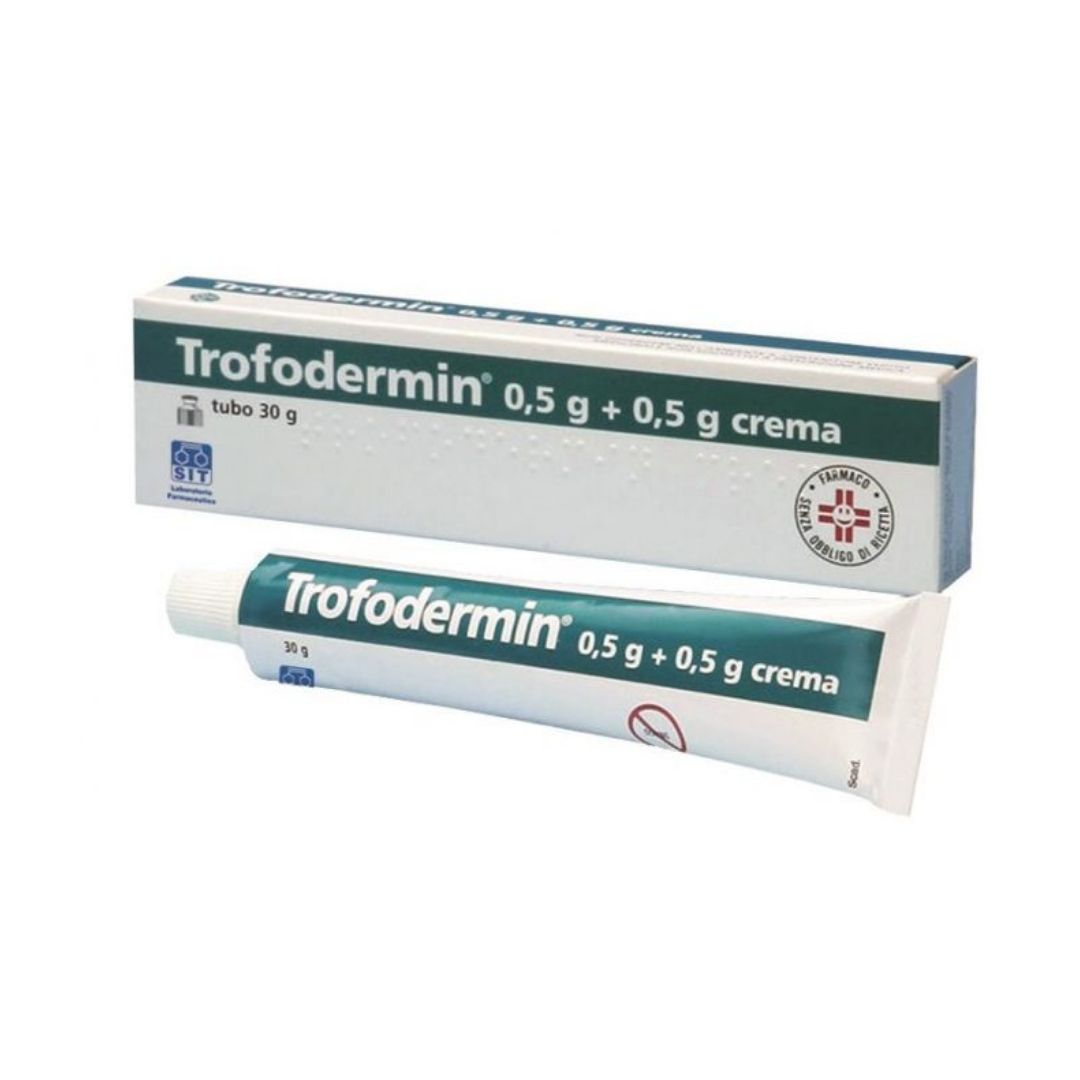 Trofodermin 0,5 G + 0,5 G Crema Tubo 30 G