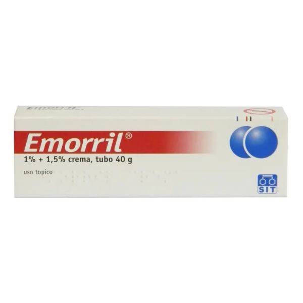 Emorril 1% + 1,5% Crema Tubo 40 G