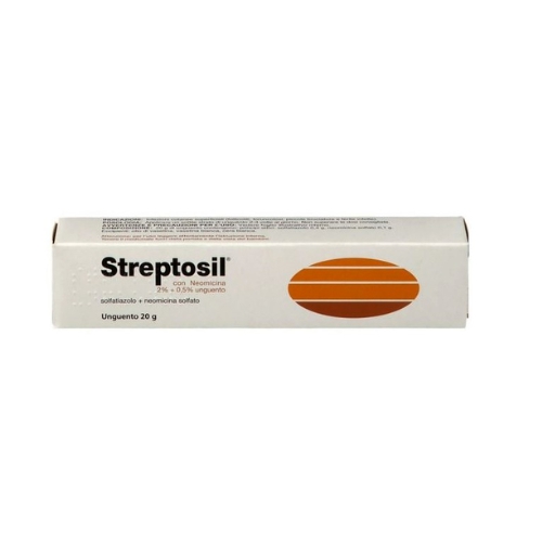 Streptosil Neomicina 2% + 0,5% Unguento 20 G In Tubo Al