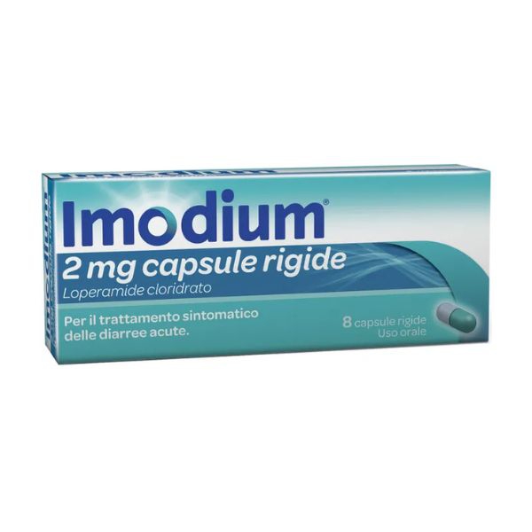Imodium 2 Mg Capsule Rigide 8 Capsule