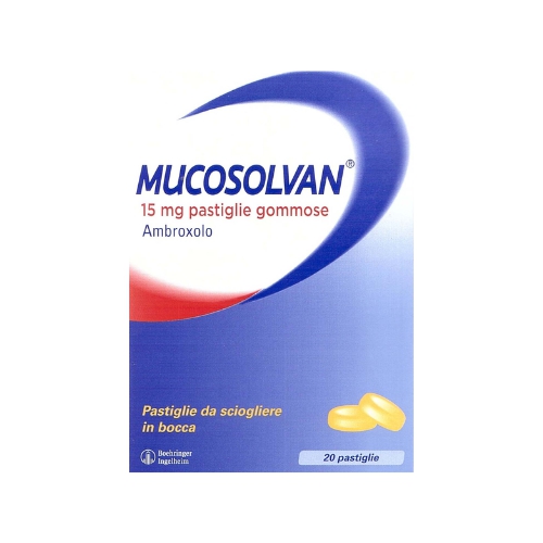 Mucosolvan 15 Mg Pastiglie Gommose 20 Pastiglie In Blister Pvc/Al