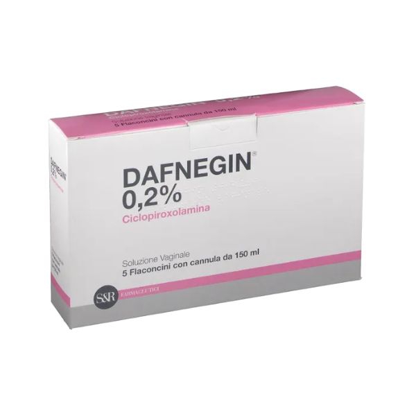Dafnegin 0,2% Soluzione Vaginale 5 Flaconi Con Cannula 150 Ml
