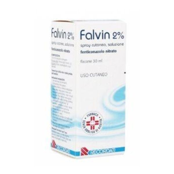 Falvin 2% Spray Cutaneo, Soluzione Flacone 30 Ml