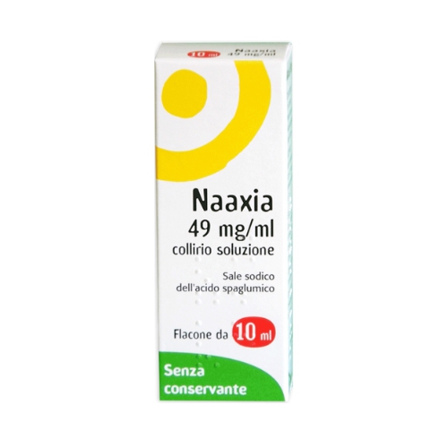 Naaxia 49 Mg Ml Collirio  Soluzione Flacone 10 Ml