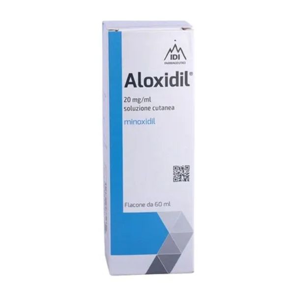 Aloxidil 20 Mg/Ml Soluzione Cutanea 1 Flacone Da 60 Ml